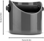 Dreamfarm Grindenstèin Sturdy, Compact, Modern Space-Saving Espresso Coffee Grind Knock Box - Silver