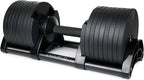 Adjustable Dumbbell (Single) by ROBURFLEX for Workout Strength Training Fitness Home Gym