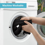 HOMEXCEL Black Microfiber Cleaning Cloth, 8 Pack Cleaning Towels for Kitchen, Lint Free, Scratch-Free, Highly Absorbent, and Reusable Cleaning Rags for House, Window and Glass, Cars, 11.5 X11.5 inch