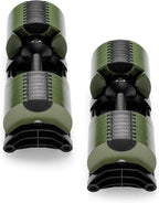 NÜOBELL® Adjustable Dumbbell Set, 5-50 LB or 5-80 LB, Easy Twist 2024-25 Model, All-In-One Weights Set (Pair) for Home, Original Manufacturer