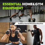 Hex Dumbbell Sets with Rack, 290-670 lb Rubber Encased Exercise & Fitness Dumbbells Set, Hand Weight for Strength Training, Weight Dumbbells