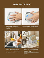 Airtight Pop Food Containers, 2-Piece Leakproof Cereal Containers Pantry Storage Containers with Lids - (2.0 Qt & 0.9 Qt)