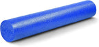Yes4All Medium Firm Round PE Foam Roller 12, 18, 24, 36 Inches for Pilates, Yoga, Stretching, Balance & Core Exercises