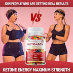(2 Pack) Keto Apple Cider Vinegar Gummies, Keto ACV Gummy Diet Supplement, Advanced 1500mg ACV Gummies with Folate, B12、B6 and Keto Support for Women Men, Gelatin- Free, Vegan & Non-GMO (Multi-Flavor)