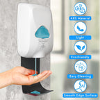 Dispenser Drip Tray Wall Mount Soap Dispenser Bracket, Laundry Detergent Drip Catcher Prevent Dripping and Spraying, Easy to Clean(Black)