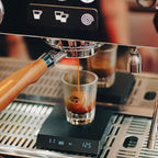 Espresso Portafilter | 54mm Bottomless Portafilter with 3 Ear and Walnut Handle | Fits 54mm Breville Bambino/Barista/Infuser BES450, BES500, BES880, BES810BSS, BES860XL, BES870XL, BES878