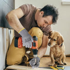 PU Coated Safety Work Gloves, 12 Pairs Work Gloves Mechanic Working Seamless Knit Glove with Polyurethane Coated Smooth