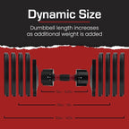 Core Fitness® Adjustable Dumbbell Weight Set by Affordable Dumbbells