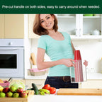 Disposable Coffee Cup Dispenser with Handles, Countertop or Wall Mount Hot/Cold Drink Cup and Lid Holder - Bathroom/Kitchen/Office Acrylic Cup Lid Storage Organizer (1 Compartment, Clear)