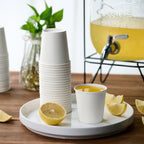 LITOPAK 500 Count 6 oz Paper Cups, Small Disposable Coffee Cups, Paper Espresso Cups, Hot Drinking Cups for Party, Picnic, Travel and Events