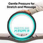 FitBeast Back Roller - Deep Tissue Massage Wheel, Yoga Wheel & Back Stretcher for Pain Relief (12'')