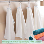 Dish Cloths 6 Pack, 10x14 inch Small Kitchen Washcloths for Washing Dishes, Lint Free Fast Dry Reusable Cleaning Cloth, Ultra Soft & Scratch Free Terry Dish Rag, Easy to Rinse Multicolor Dishcloths