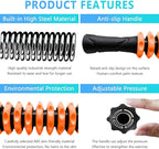 Muscle Roller Stick, Yoga Massage Roller Bar Fitness Beauty Tool for Athletes Relief Leg Back Pain (Orange)