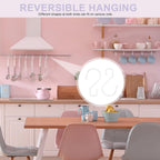 S Hooks, Small Metal S Hanging Hooks with 2 Shapes, Reversible, Heavy Duty, 3 Inch, White, 12 Pcs