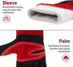 16 Inch Welding Gloves Heat Resistant 932°F for MIG/TIG/Stick Welding/Forging