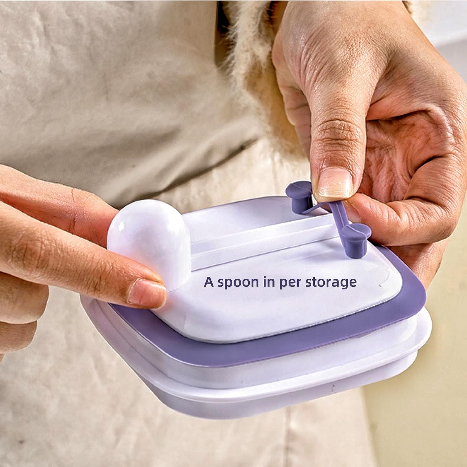 Food Airtight Containers storage with Lids 3 Pack One Button Open/POP UP/Kitchen Storage Organization for Coffee Tea Brown Sugar Cereals 950ml x 3