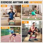Fabric Resistance Bands for Working Out - Exercise Bands for Women and Men, Booty Bands for Legs and Glute, Yoga, Pilates, Rehab, Fitness and Home Workout