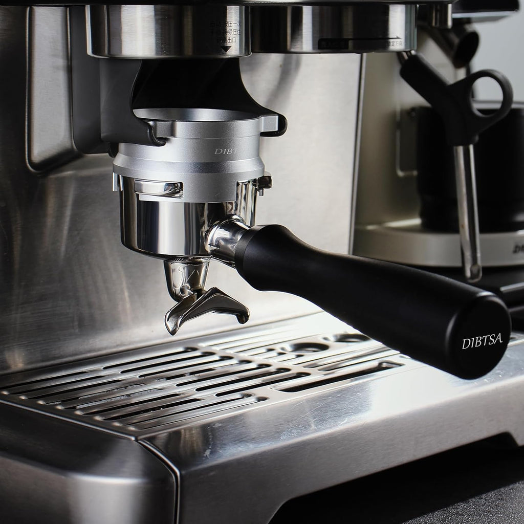 Espresso Dosing Funnel Compatible with Breville/Sage 54mm Portafilter, Aluminum Alloy, Silver