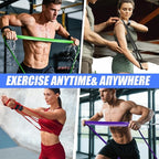 WHATAFIT Resistance Bands, Pull Up Assistance Bands, Exercise Bands, Workout Bands Set for Men and Women Home Fitness, Body Stretching, Strength Training, Physical Therapy