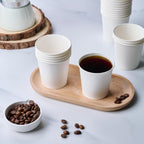 LITOPAK 500 Count 6 oz Paper Cups, Small Disposable Coffee Cups, Paper Espresso Cups, Hot Drinking Cups for Party, Picnic, Travel and Events