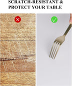 Pure White Plastic Table Cover Protector, 42" x 78" Waterproof Easy Flat PVC Desk Pad Mat, 1.5mm Thick Rectangle Vinyl Table Top Protector for Dining Room Table, Office, Dresser