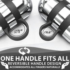 Synergee Cardio Hand Weights. Steel Hand Weights Dumbbell Set with Anti-Slip Silicone Finger Loop for Workout, Fitness, Training for Men and Women. Sold in Pairs. Available in 1lb, 1.5lb and 2lb Sets