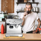 Appliance Slider 360° Rolling Tray for Coffee Maker Bamboo Coffee Pot Slider Tray for Countertop Rotation Sliding Tray with Wheels, Appliances Mat Easily from Under The Cabinet Natural(15.7"×13")