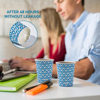 MUCHII 300 Count Paper Cups 8 oz, Disposable Drinking Cups for Party, Picnic, Travel, and Events