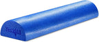 Yes4All Medium Firm Half Foam Rollers for Post-Workout Relaxation, 12/18/24/36 inch PE Foam Roll for Back Massage & Yoga Exercise