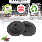 Dianrui 2 Pack Espresso Backflush Cleaning Disc 54mm for Breville Cleaning Disc for Breville Espresso Machine Accessories BES870XL/ 878/860/ 880/810/ 840 Compatible with Clean Tablets