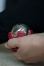 Massage Roller Ball - Stainless Steel Gel Balls for Heat + Ice Therapy - Back, Shoulder, Calf, Foot Massager with Heat or Cold - Myofascial Release - Deep Tissue Trigger Points - Hot Cold Roller..
