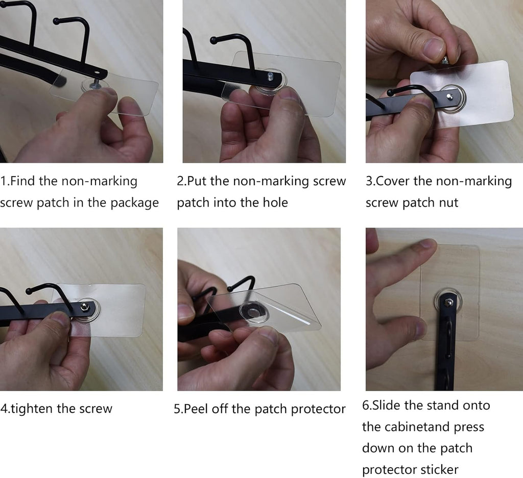 eywlwaar Mug Cups Cabinet Mug Hooks Kitchen Storage Hanging Hooks (2 Pack-White)