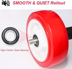 Ab Roller Wheel, Core Exercise Equipment - 880 lbs Weight Capacity, No Noise Ab Wheel for Home Gym Workout
