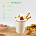 600 Pack 5 oz Paper Cups, Disposable Bathroom Mouthwash White Hot Drinking Cups for Home, School and Office