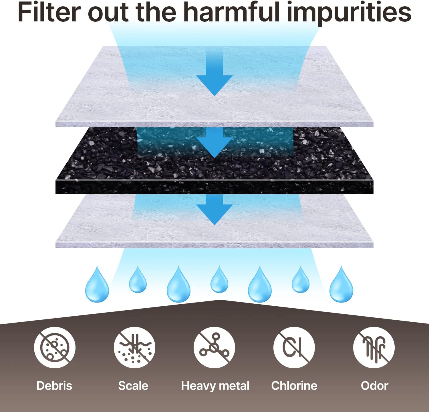 ICEPURE Coffee Machine Water Filter Replacement for Breville BWF100 BWF100NA BES980XL BES920XL BES900XL BES860XL BES870XL Barista Espresso, BES840XL BKC600XL BKC700XL, 12PACK