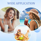 4 Pack Reusable Metal Straws Collapsible Stainless Steel Drinking Straw Travel Portable Telescopic Straw with Case for Cruise Ship Essentials Black-Rose Gold-Silver-Turquoise