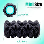 5 Pack Roller- Back Wheel for Deep Tissue Massage, XR Foot Massage Roller for Targeted Massage for Plantar Fasciitis and Foot Fatigue, Roller Kit for Physical Therapy & Exercise