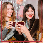 500 Pack Paper Espresso Coffee Cups, 4 oz Disposable Coffee Cups,Corrugated Insulated Ripple Wall, Paper Ripple Cup for Coffee, Hot Chocolate and Hot Tea Drinks -Red