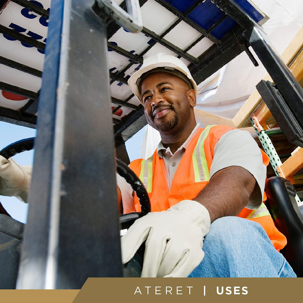 ATERET 120 Pairs Small Heavy Duty Durable Cowhide Leather Work Gloves I Driver Gloves for Truck Driving, Warehouse, Gardening, Farming