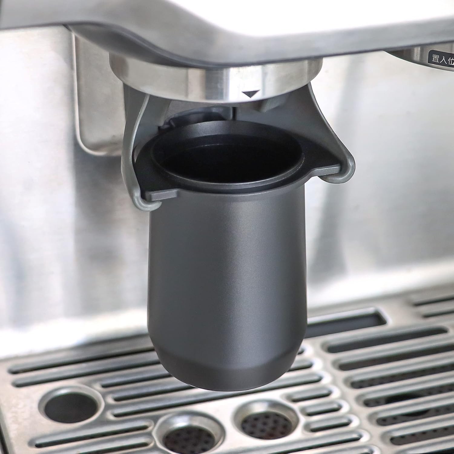 FIRJOY 54mm Dosing Cup Compatible with Breville Barista Express and 54mm Breville Portafilters (Black)