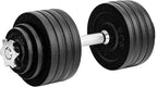 Yes4All Old School Adjustable Dumbbell Set with Weight Plates, Star Lock Collars/Connector, 40lbs to 200lbs Adjustable Weight Plates Set