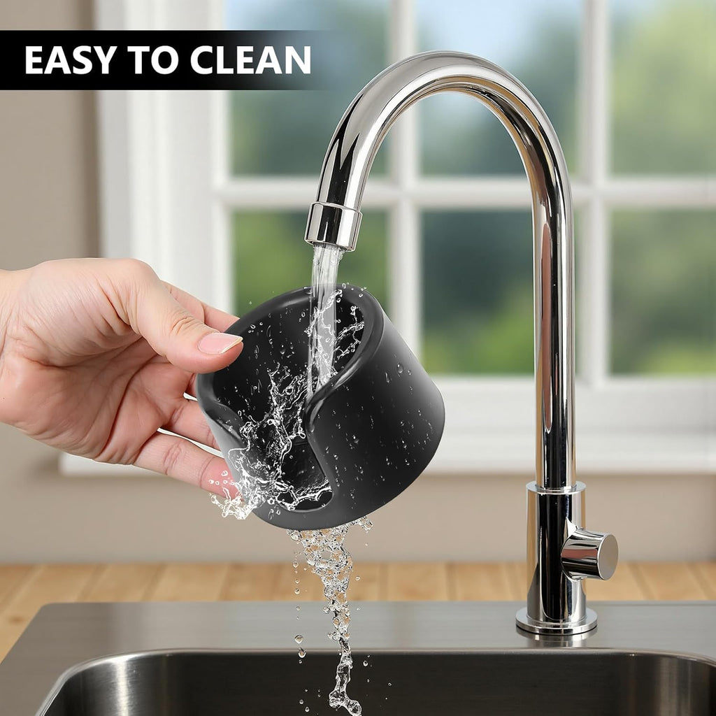 Coffee Tamper Base for Ninja Espresso ES601, Compatible Handheld Portafilter, Portafilter Holder for Ninja, Anti-Slip PETG Coffee Tamper Base for Ninja Luxe Cafe Accessories