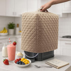 Slushie Machine Cover for Ninja FS301 & FS301C, Waterproof & Dustproof Protective Lid for Ninja Frozen Drink Maker, Durable Nylon Cover for Slushie Accessories (Mocha Tan)