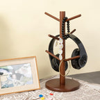 MyLifeUNIT Mug Holder Tree, Coffee Cup Holder with 6 Hooks (Brown)