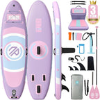 Niphean（Ultra-Light）Inflatable Paddle Board with (Beginner Friendly) StabilTrac Fin and Durable SUP Accessories, 10' Stand Up Paddle Boards for Adults & Youth, Versatile Yoga Paddle Board, Gift Ideas