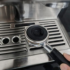 2 PCS 54mm Backflush Cleaning Disc for Breville Espresso Machine,silicone Disc for Breville Espresso Machine Part 878/870/860/880/810/840/450/500,Gray