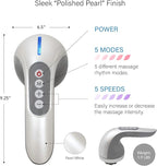 Daiwa Felicity Multipurpose Body Massager – Cordless Handheld Cellulite Remover Body Sculpting Machine - Electric Contouring Massage Tool for Butt Legs Belly Fat Stomach Celulitis Lymphatic Drainage