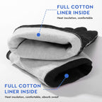 QeeLink Welding Gloves - Heat Resistant Leather and Fireproof Stitching for Fireplace Fire Pit Wood Stove BBQ Gardening Gear