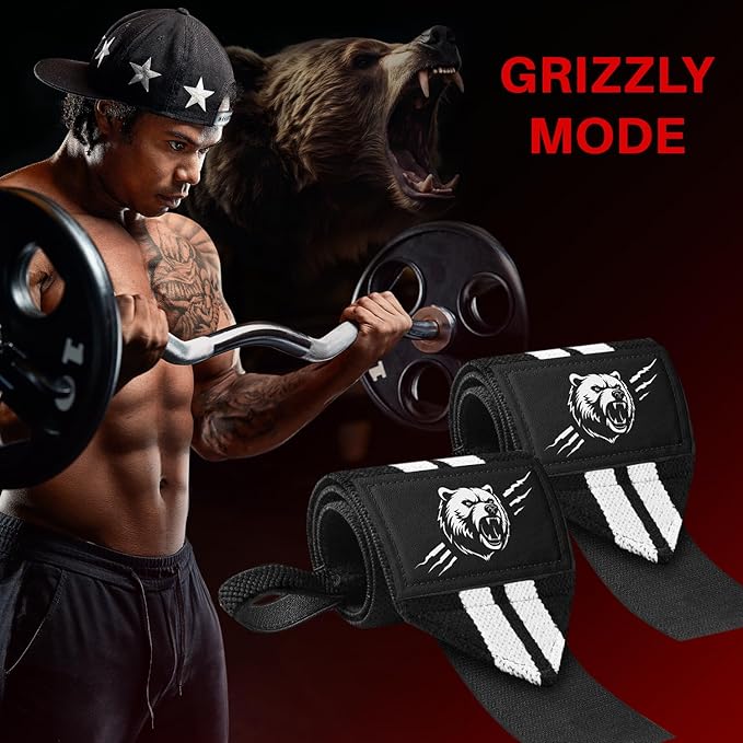 TECEUM Weightlifting 18" & 12" Wrist Wraps with Thumb Loop – Heavy Duty Wrist Workout Braces for Men and Women – Ideal for Powerlifting, Strength Training, Bodybuilding