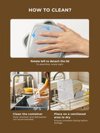 4 Pack Airtight Food Storage Containers with One-Hand Pop Lid, 4.23Qt Rice & Grain Organizer Set with Measuring Scoop, Stackable BPA-Free Kitchen Pantry Bins for Flour, Rice, Cereal, Pet Food